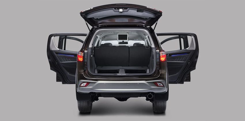 Isuzu mu-X Boondock edition rear