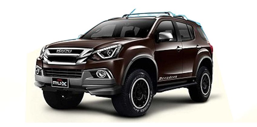 Isuzu mu-X Boondock edition exterior