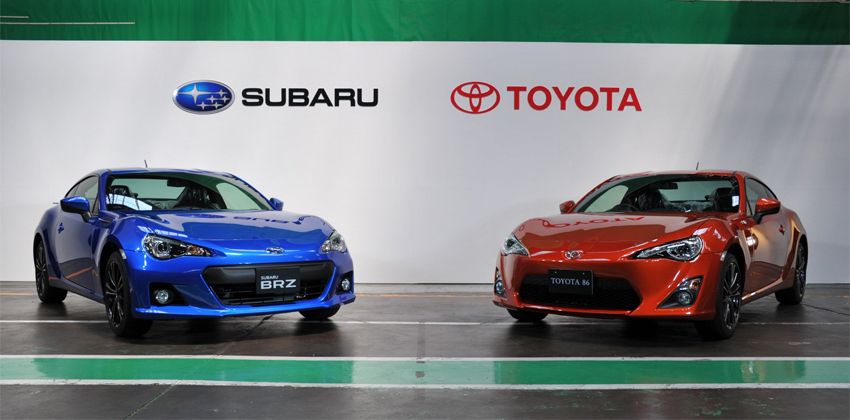 All-new Toyota 86 & Subaru BRZ