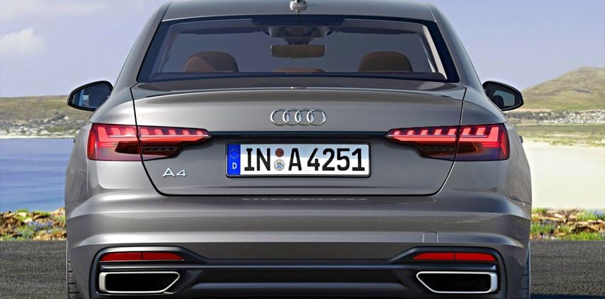 Audi A4 rear