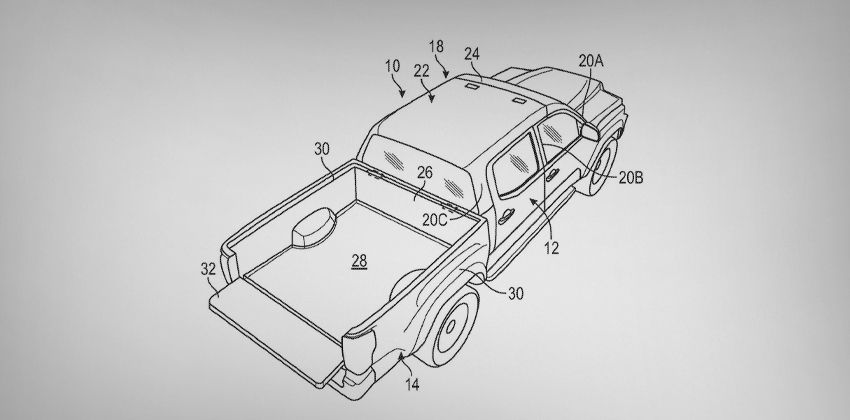 Ford roof-top patent