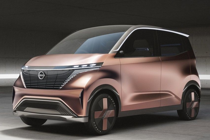 mobil listrik konsep nissan