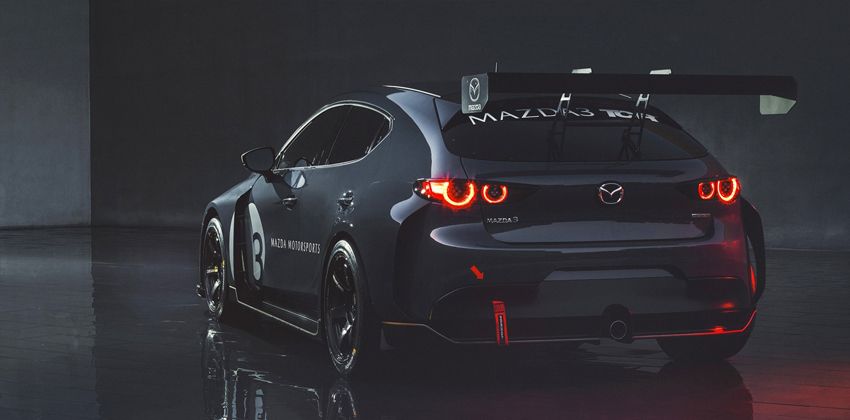 Mazda 3 TCR rear