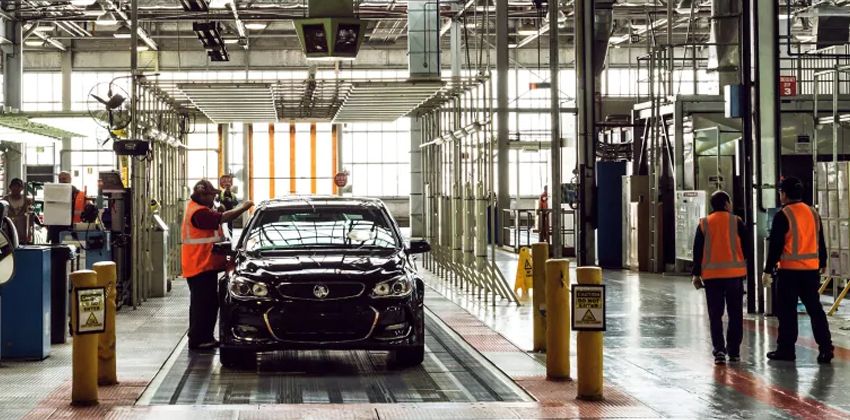 Holden production plant