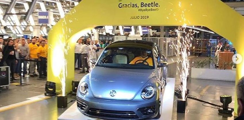 VW Beetle farewell 