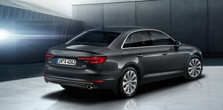 2020 Audi A4 rear