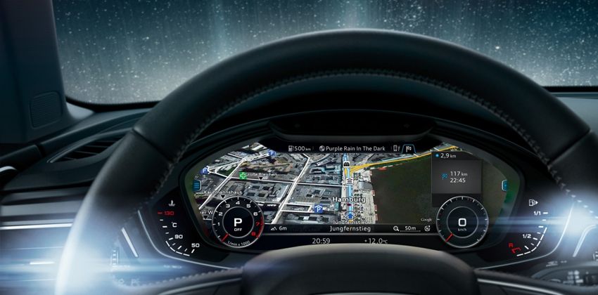 Audi A4 12.3-in virtual cockpit