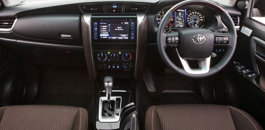 Toyota Fortuner cabin
