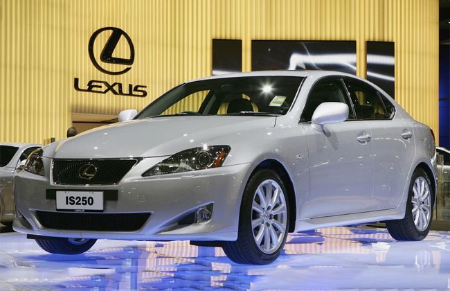 2005-12 Lexus IS recalled, concern Takata airbag