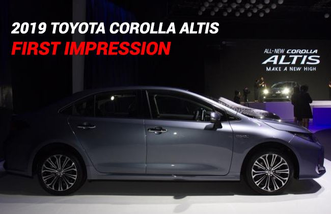 2019 Toyota Corolla Altis - First impression