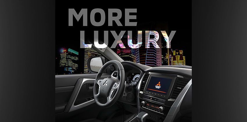 all-new Mitsubishi Montero Sport interior