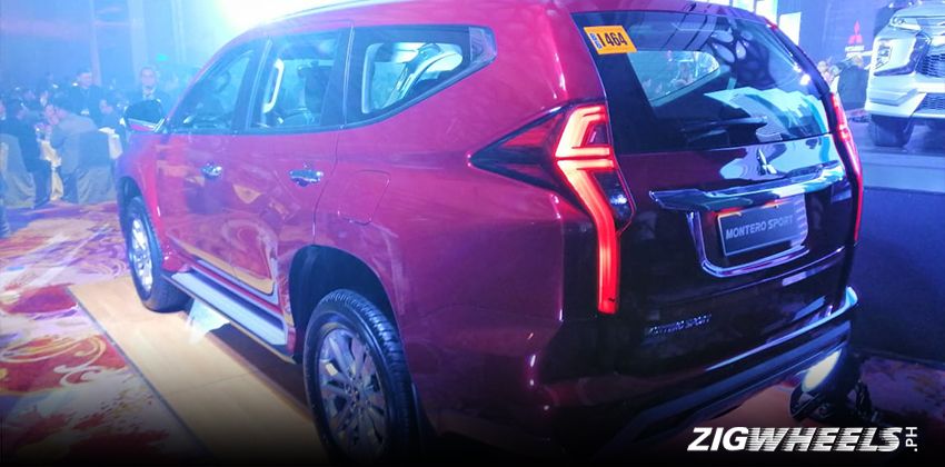 2020 Mitsubishi Montero Sport REAR