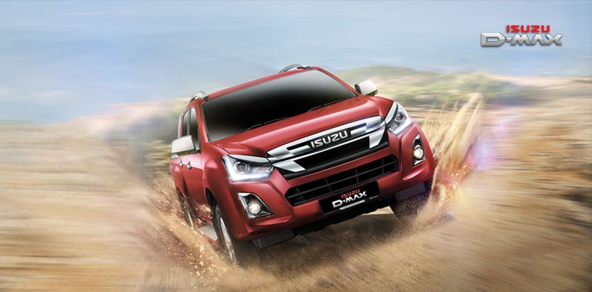 2020 ISuzu D-Max front
