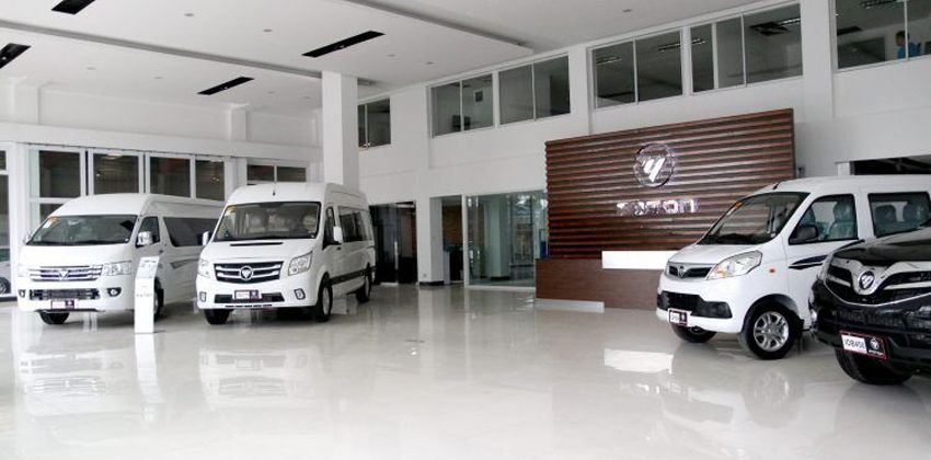 Foton dealer showroom