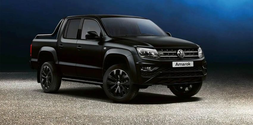 Volkswagen Amarok black edition front