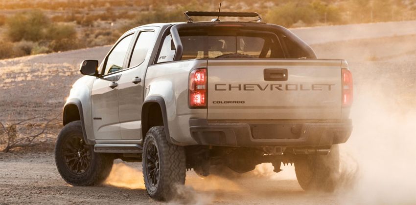 Chevrolet Colorado side rear