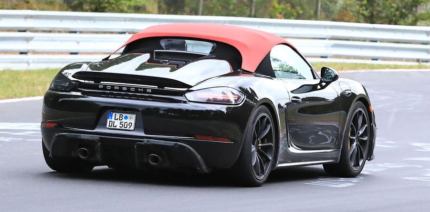Porsche 718 Boxster Spyder rear
