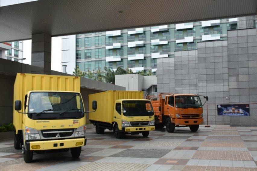 Semua Truk Fuso Aman Tenggak B30