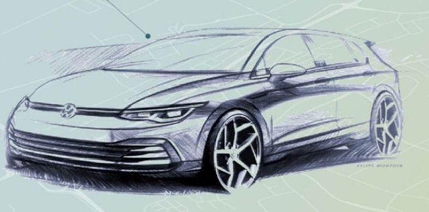 Volkswagen Golf sketch