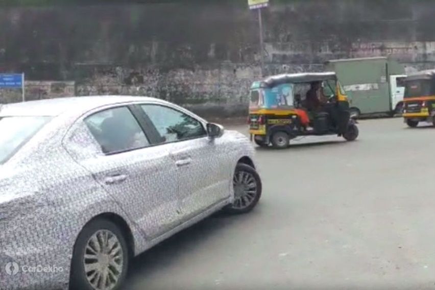 spy shot honda city