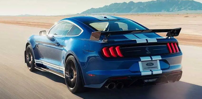 Shelby GT500 rear