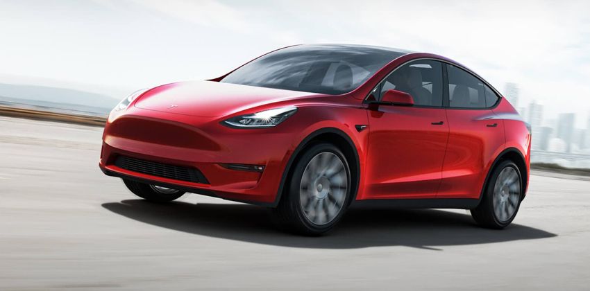 Tesla Model Y front