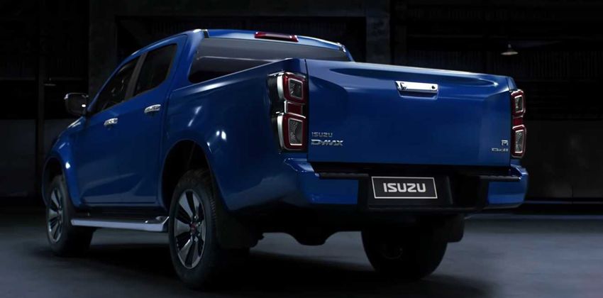 New 2020 Isuzu D-Max rear