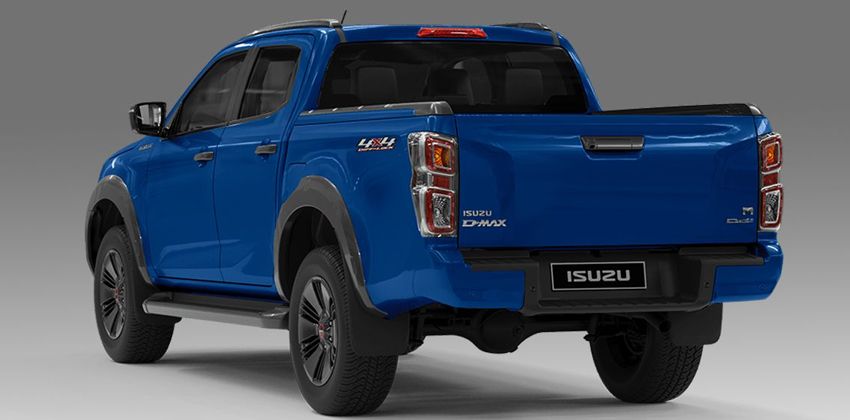 Isuzu D-Max side rear