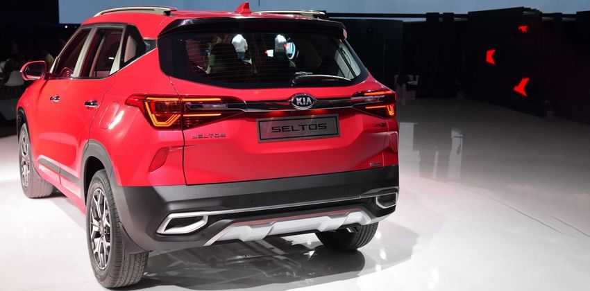 2020 Kia Seltos rear