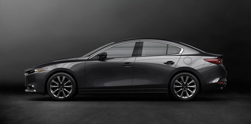 2020 Mazda 3 side 