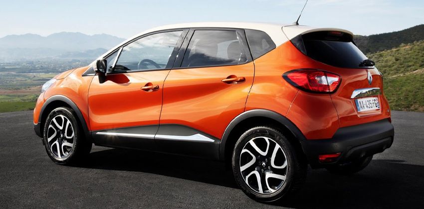 Renault Captur rear