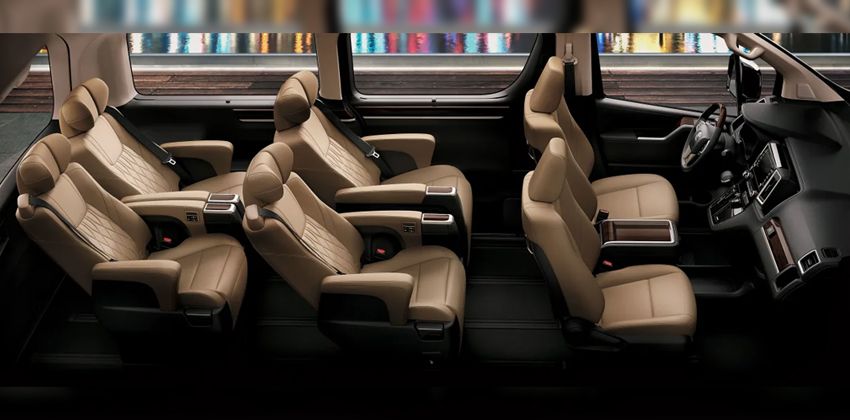 Toyota Granvia cabin