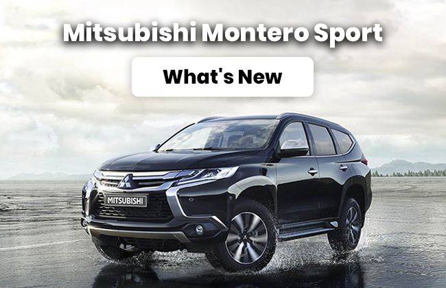 2019 Mitsubishi Montero Sport - What’s new?