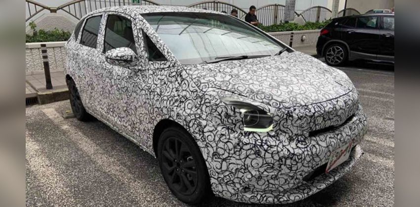 2020 Honda Jazz spy shot