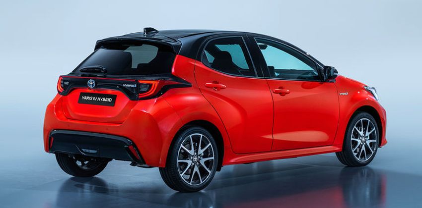 2020 Toyota Yaris rear