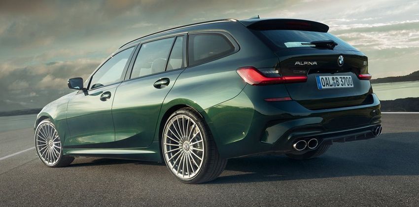 BMW 3 Series Touring side