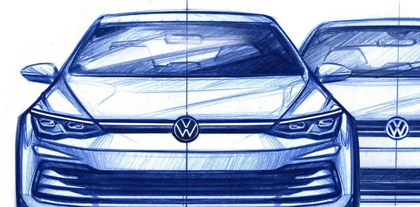 Volkswagen Golf sketch