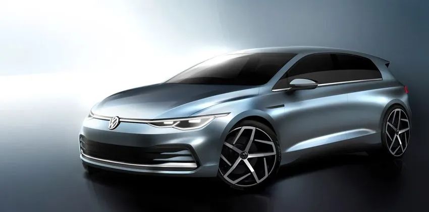 Volkswagen Golf front