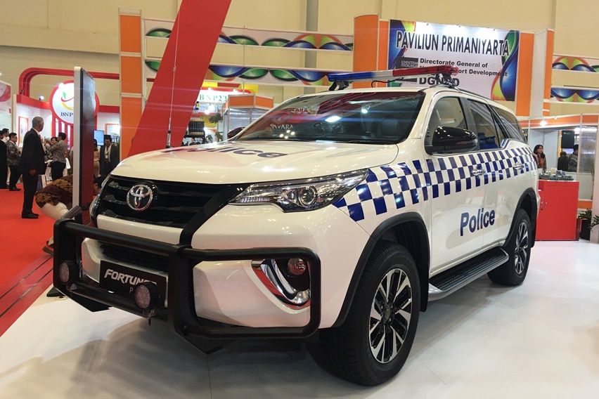 fortuner polisi
