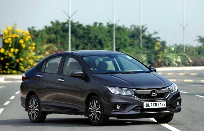 2020 Honda City spotted during a test drive, ahead of its global reveal