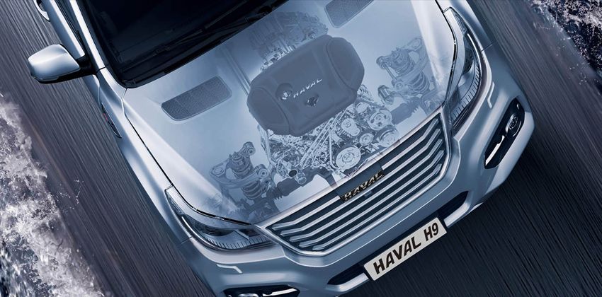 New Haval H9 engine