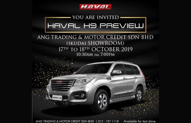 New Haval H9 SUV teased, will arrive soon