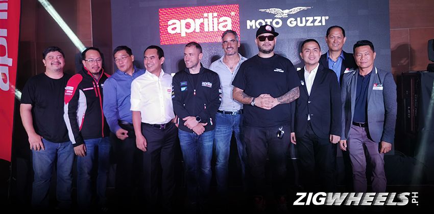 Aprilia, Moto Guzzi in PH