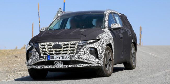 2021 Hyundai Tucson Front