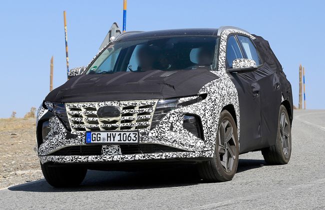 2021 Hyundai Tucson spied, seems to be more handsome than before