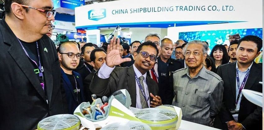 Langkawi International Maritime and Aerospace 2019 exhibition