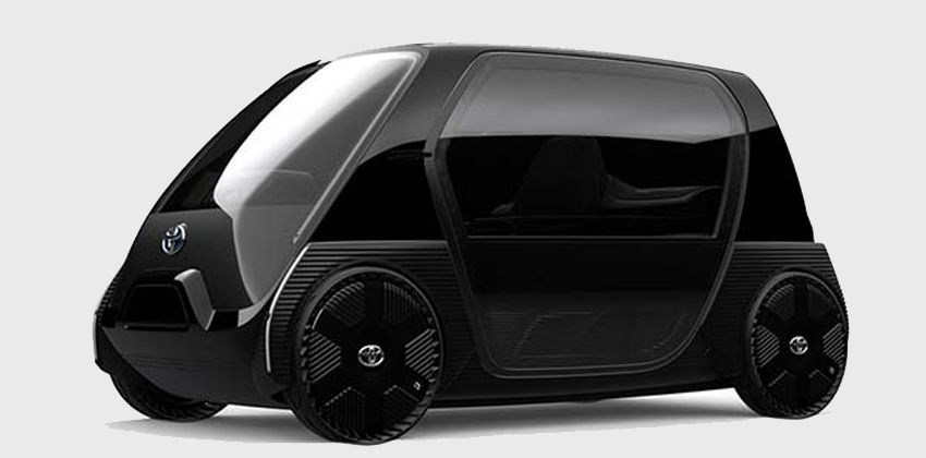 Toyota EV front