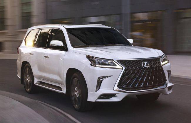 Lexus LX600 trademark hints at getting a more powerful engine