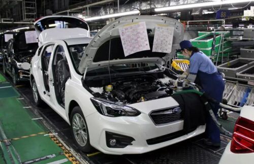 Subaru stops car production amidst Typhoon Hagibis