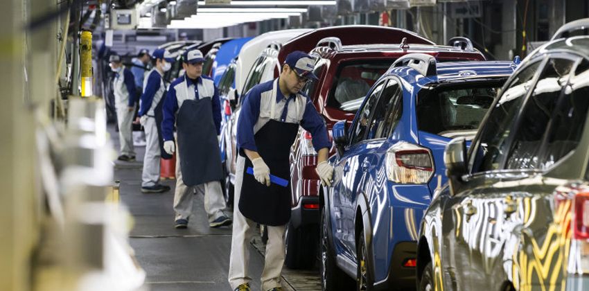 Subaru Gunma factory 